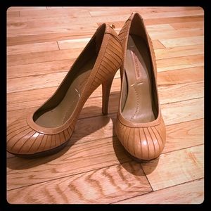 Gorgeous and versatile BCBG heels they are narrow & run small